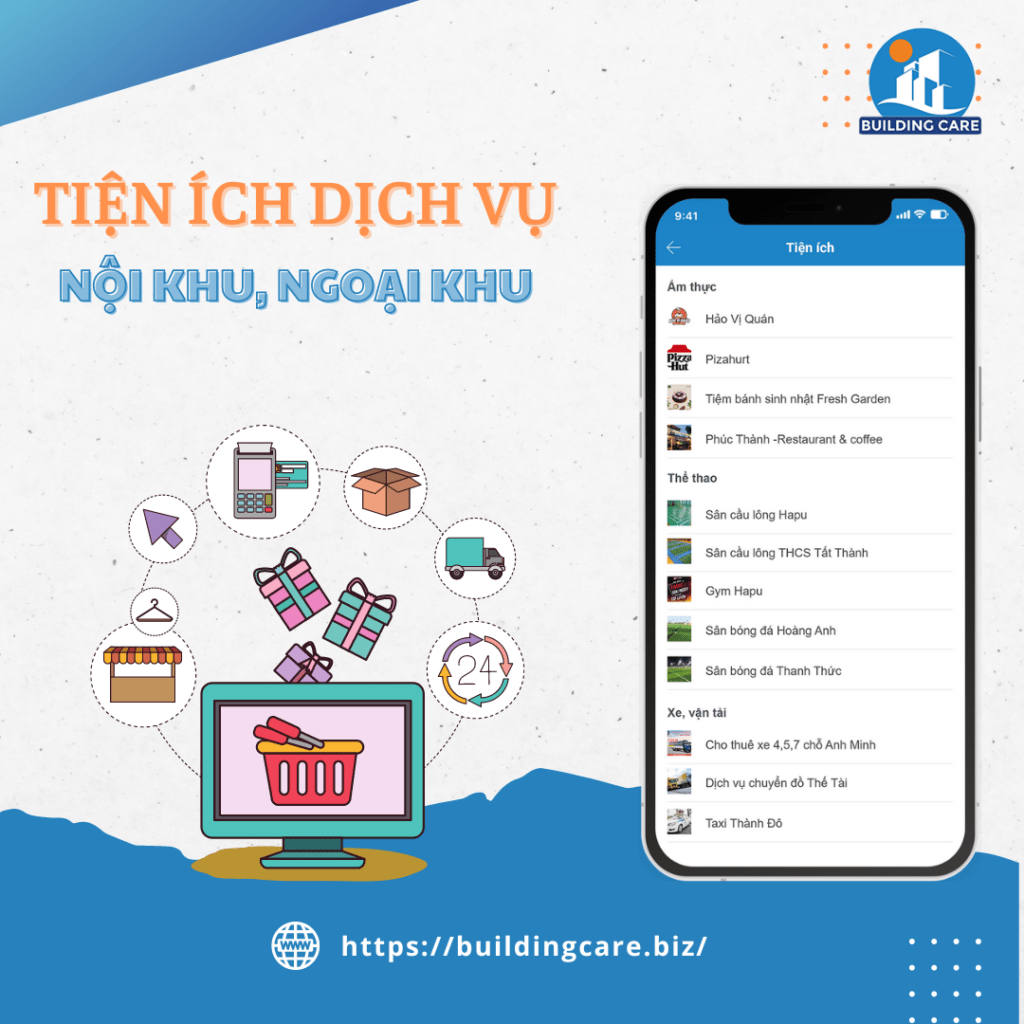Trải nghiệm tiện ích dịch vụ nội khu - ngoại khu