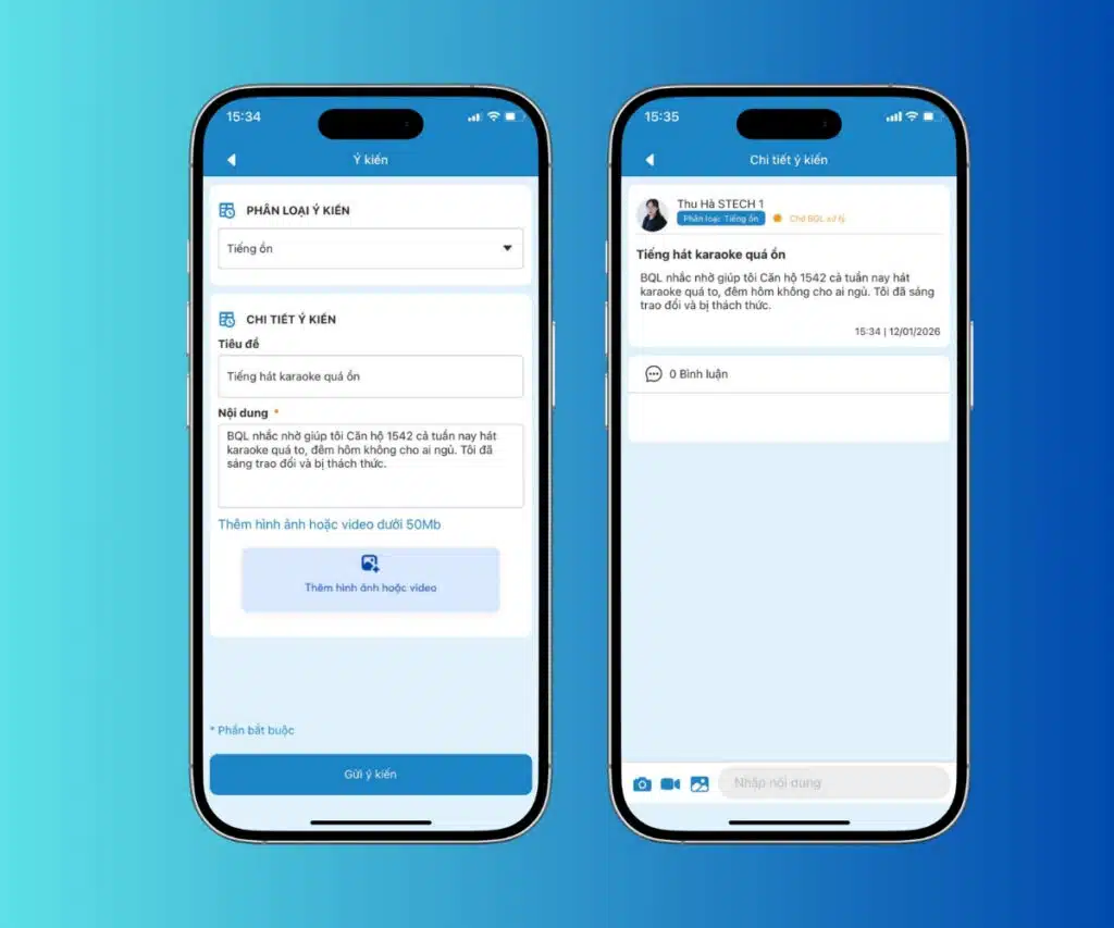 Ý kiến cư dân building care
