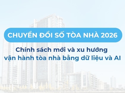 Ảnh bìa chuyển đổi số tòa nhà 2026 cùng Building Care
