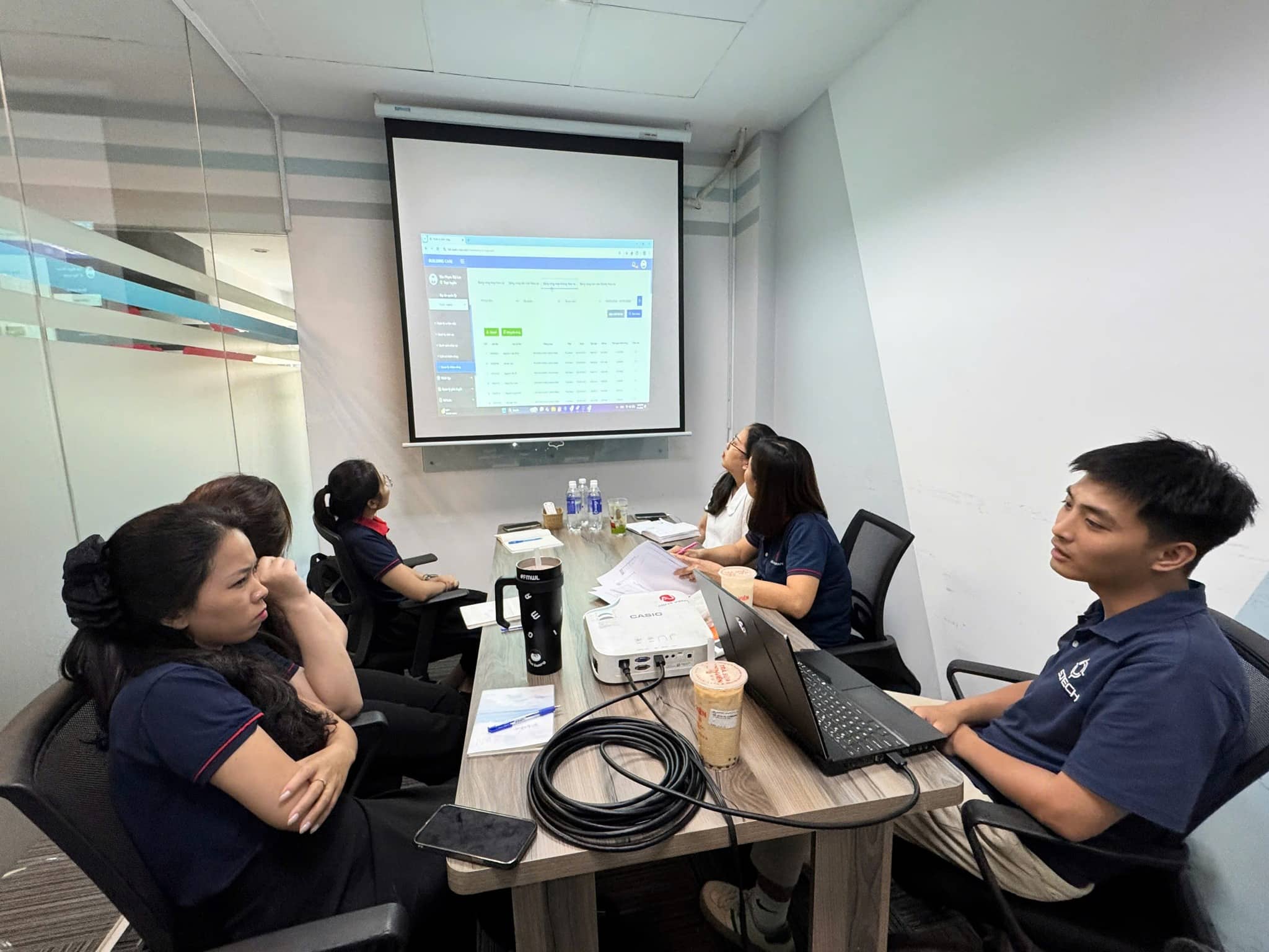 Đào tạo và triển khai phần mềm Building Care tại dự án